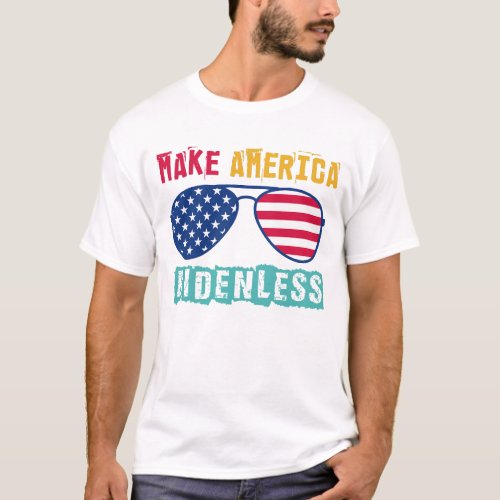Make America Bidenless Sunglassess T_Shirt