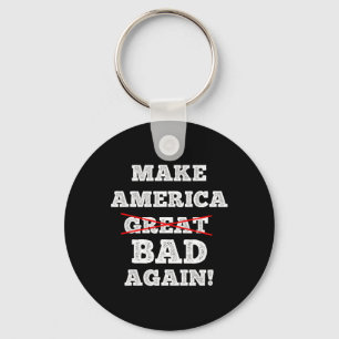 Make America Byd Again Funny Trump Saying Happy 4t Keychain