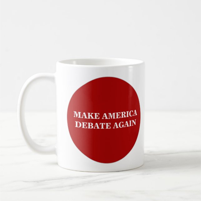 Make America Debate Again Mug (Left)