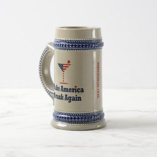 MAKE AMERICA DRUNK AGAIN BEER STEIN