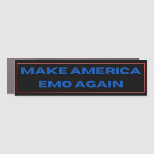 make america emo again political liberal democrat car magnet
