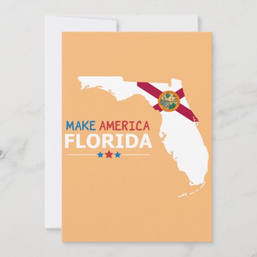 Make America Florida  Invitation
