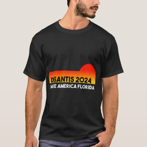 Make America Florida Pro Governor Ron Desantis T_Shirt