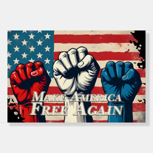 Make America Free Again Artwork Foam Board