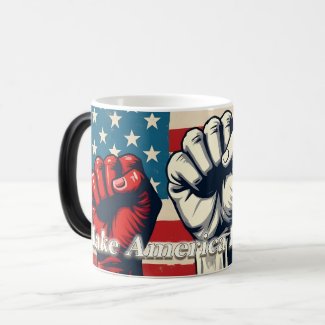 Make America Free Again Artwork Magic Mug