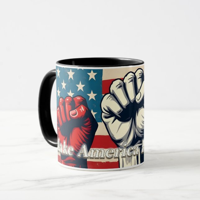 Make America Free Again Artwork Mug (Front Left)