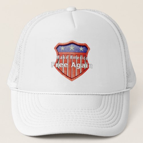 Make America Free Again Trucker Hat