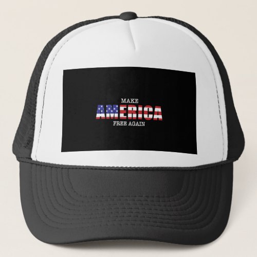 Make America Free Again Trucker Hat