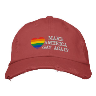 Make America Gay Again Embroidered Baseball Cap
