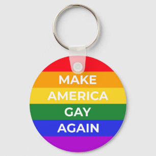 Make America Gay Again Keychain