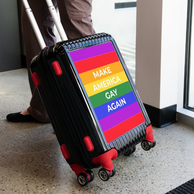Make America Gay Again Luggage (Insitu)