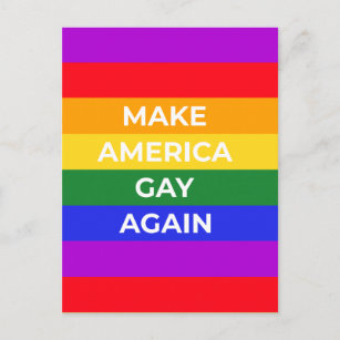Make America Gay Again Postcard
