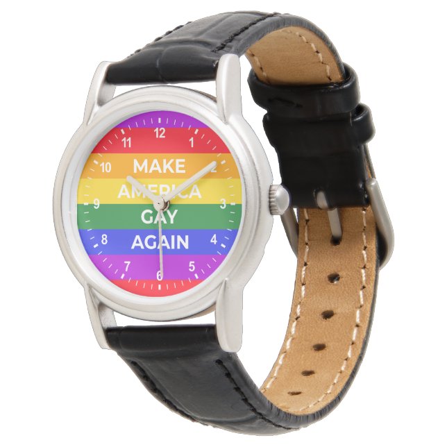 Make America Gay Again Watch (Angled)