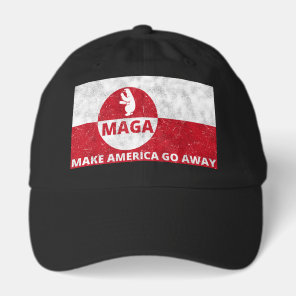 Make America Go Away Greenland Flag Hat