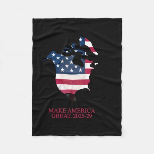 Make America Great 2025_29  Fleece Blanket