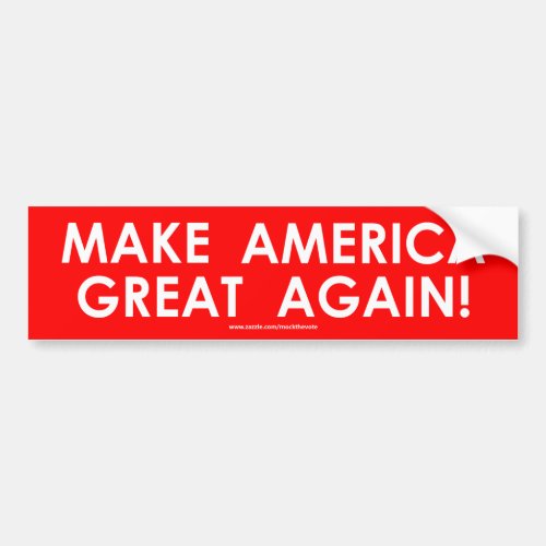 Make America Great Again _ Bumper Sticker _ Trump