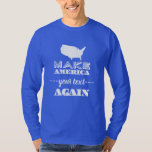 Make America Great Again Custom Text Parody T-shirt at Zazzle