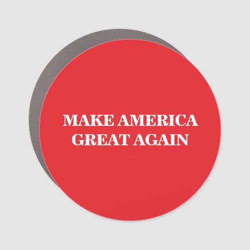 Make America Great Again Donald Trump Slogan Car Magnet