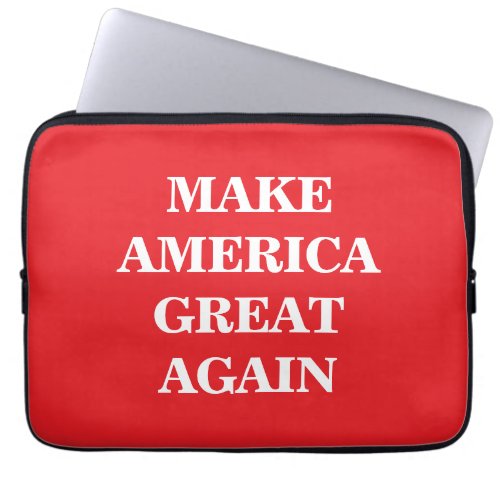 Make America Great Again Donald Trump Slogan Laptop Sleeve