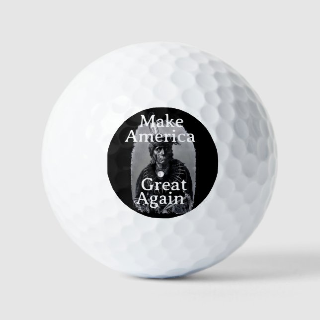 Make America Great Again Golf Balls (Front)