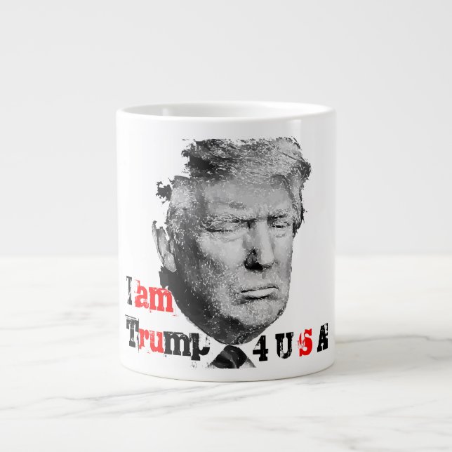 Make America Great Again Large Coffee Mug (Front)