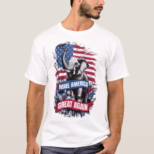 Make America great again _ MAGA Trump 2024 T_Shirt