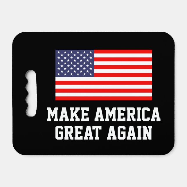 Make America Great Again stadium seat cushion (Front Horizontal)