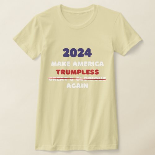  make America great and glorious again trump 2024  T_Shirt