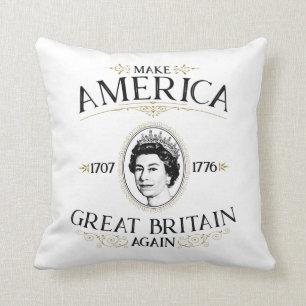 Make America Great (Britain) Again Throw Pillow