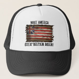 make america great britain again trucker hat