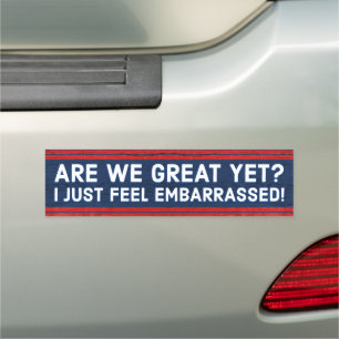 Make America Great For the People Political Car Magnet