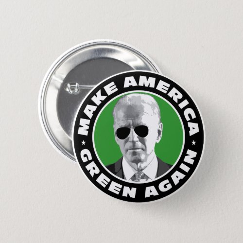 Make America Green Again Button