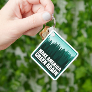 Make America Green Again Keychain