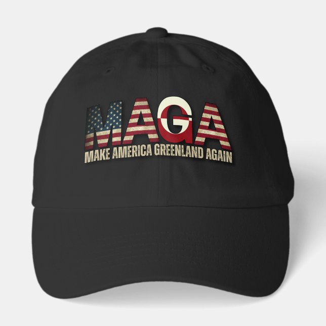 Make America Greenland Again  Hat (Front)