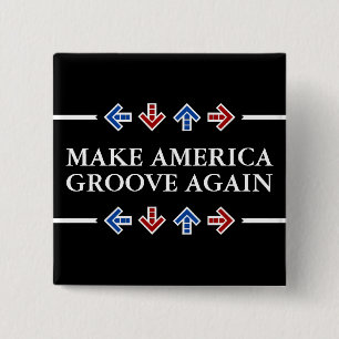 Make America Groove Again Button