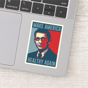 Make America Healthy Again dr Fauci Sticker