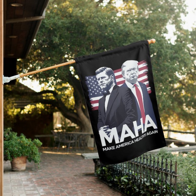 Make America Healthy Again House Flag (In SItu)