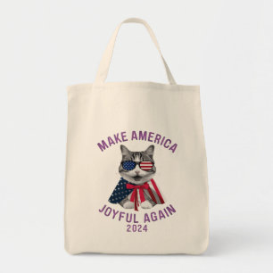 Make America Joyful Again: Trump 2024 Tote Bag