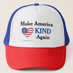 Make America KIND again. Anti-trump Trucker Hat