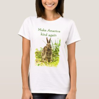 Make America Kind Again Bunny Rabbit Shirt