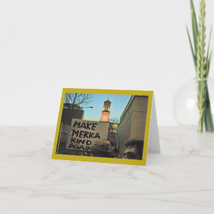 Make America Kind Again Nashville March Card