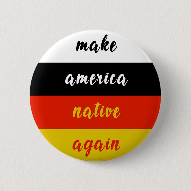 Make America Native Again - Seminole Flag Button (Front)