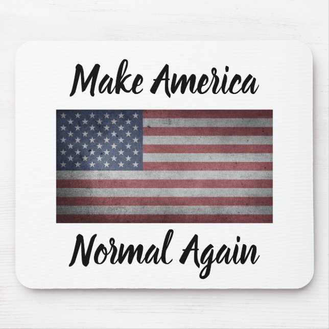 Make America Normal Again Mouse Pad (Front)