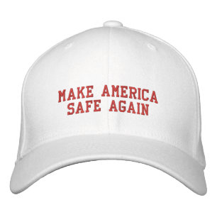 Make America Safe Again Embroidered Baseball Cap