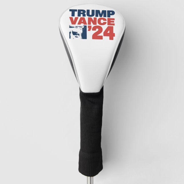 Make America Safe Again Trump Vance 2024 MAGA  Golf Head Cover (Front)