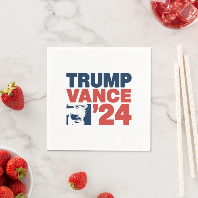 Make America Safe Again Trump Vance 2024 MAGA  Napkins (Insitu)