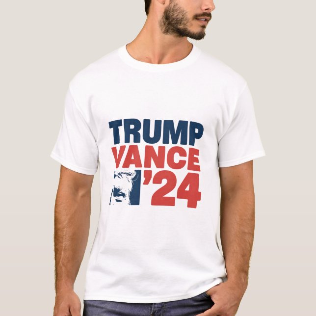 Make America Safe Again Trump Vance 2024 MAGA  T-Shirt (Front)