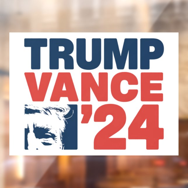 Make America Safe Again Trump Vance 2024 MAGA  Window Cling (Sheet 2)