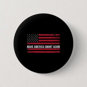 Make America Smart Again Science March Earth Day T Button