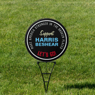 Make America Stronger HARRIS BESHEAR 2024 Yard Sign